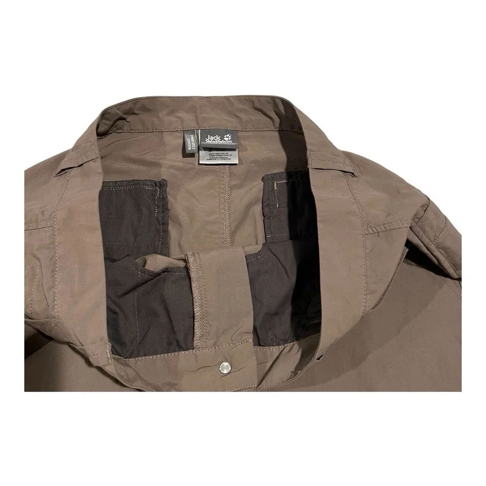 Jack Wolfskin Regular Fit Coupe Normale Pants Men's Size‎ Large Brown